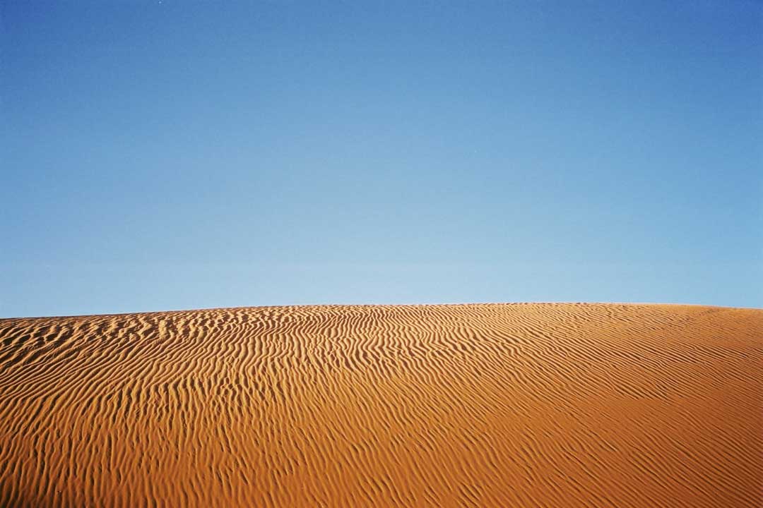 Le Sahara à marée basse...