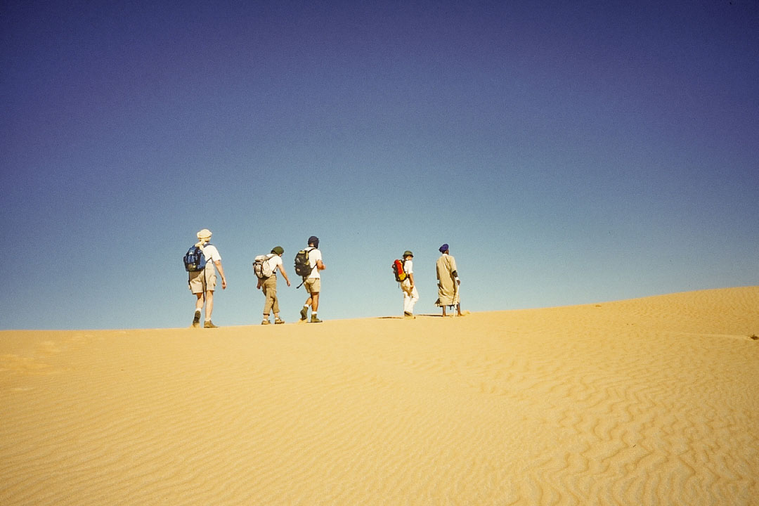 Le sahara à perte de vue